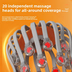 Octopus Scalp Massager with Red Light and Vibration